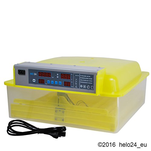 Inkubator Brutmaschine EW-48 mit Zeitschaltuhr, automatische Wendefunktion, Temperaturregler und Temperaturalarm - 4