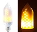 Produktbild Luminea LED mit Flammeneffekt: LED-Flammen-Lampe mit realistischem Flackern, E27, 5 W, 304 Lumen, A+ (LED-Lichter mit Flammen-Effekten)