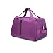 Produktbild Leichte Reisetasche mit Reißverschluss - Kingwo Freewheel Rucksack mit Rollenrucksack Reisetasche mit Koffer Rolling Pack Rollwagen mit Gepäckaufbewahrung Roomy Bag (purple)