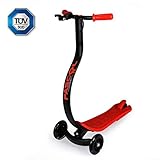 FASCOL@Patinete / Scooter para Niños de 6-15 Años. Carga Máxima de 60kg. 2 Años de Garantía. Rosa / Azul / Negro