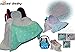 Produktbild Sweet Baby ** BOBO Softy MultiUse 2in1 ** Kuschelige Einschlagdecke / Wickeldecke für Bayschale und Kinderwagen ** Passend für BabyAutositz wie z.B. für Maxi Cosi, Römer etc (Sternchen Grün)