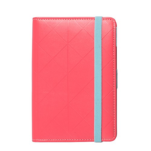 Labon's 6 Round Anello Binder Fasciato Filofax Ricariche Planner Sono Settimanale Mensile Agenda Quotidiana / 2019 2020 Calendario/Telefono & Indirizzo/Personal Memo 120 Foglio (A6, Rosso)