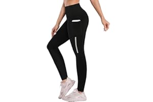 KUMAYES Leggings Damen Sauna Sporthose Abnehmen Hosen Hohe Taille Trainingshose Sport Bauchkontrolle Jogginghose Lang Schwitzhose Schnelltrocknend Sweathose