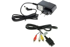 Cavo video audio per Nintendo SNES / Super Nintendo / Super Famicom / N64 / Gamecube cavo AV con connettori Chinch di Weiss - More Power +