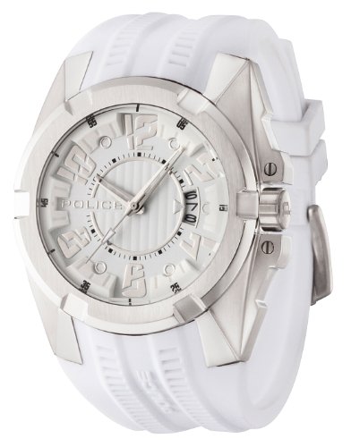 Police Herren-Armbanduhr XL RADICAL Analog Quarz Kautschuk P13022JS-01 Police Herren-Armbanduhr XL RADICAL Analog Quarz Kautschuk P13022JS-01