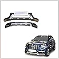 Drivestylish Acrylonitrile Butadiene Styrene (ABS) Front & Rear Bumper Protector Guard for Mahindra 3XO (Hyundai Venue)