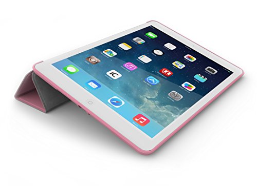Khomo iPad Mini 1, 2, 3 Hülle Case Rosa Gehäuse mit doppelten Schutz ultra dünn und leicht, Smart Cover – Dual Pink - 3