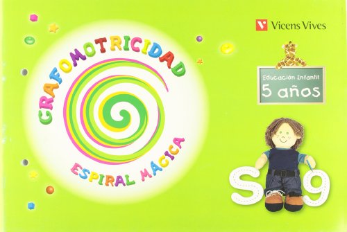 Grafomotricidad Espiral 5 Años (Espiral Magica Material Alumno)