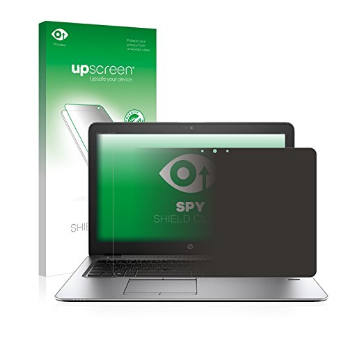 upscreen Spy Shield Clear Blickschutzfolie HP EliteBook 850 G3 (Touch) - Schutz der Privatsphäre, Kratzfest