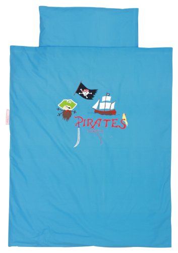 Taftan Pirates Duvet Cover Set 100 x 135cm for Cot (Blue)
