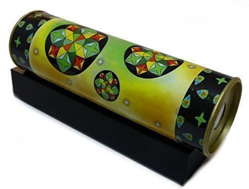Kaleidoskop Mandala gelb grün