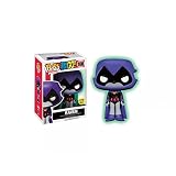 Funko - Figurine Dc Comics - Teen Titans Go ! - Raven Glow In The Dark Exclu Pop 10cm - 0889698114196