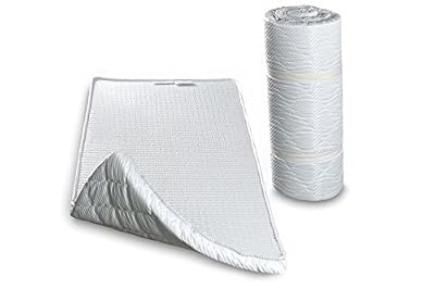 EvergreenWeb Matelas d’appoint en mousse polyuréthane lit d’appoint ou lit d’invité | Twist Bed 90x195 cm