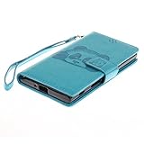 TOCASO-Tasche Luxus Hülle für Sony Xperia XZ F8332 Leder Hülle, Handytasche SchutzHülle Brieftasche Wallet Flip für Sony Xperia XZ F8332, Leder Hülle Mit Muster Glitter Strass Bling Leder Tasche Muster Weich PU SchutzHülle Impressum Blumen Sexy Pattern Süße Tier Flip Toy Wallet Case Tasche Handy Hülle Stand Function Magnet verschluss Etui Schale Credit Card Slots Bookstyle Purse Design Handytasche Leder Hülle Schutz Hüllen mit Schwarz Stylus Stift Pen für Weiblich - #3# - 