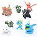 Produktbild New Celebration Ltd 8 stücke Drachen Spielzeug PVC Sortiert Wie Drachenzähmen 4 bis 6 cm Action-Figuren Night Fury Toothless Dragons Birthday Party Favor