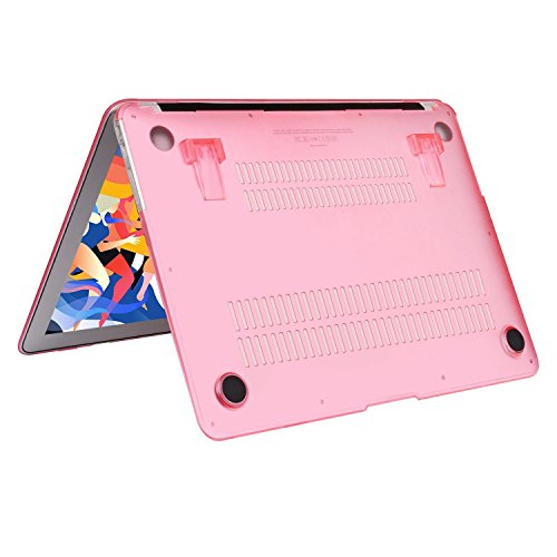 Beatunes Patentierte 2-in-1 Ultra Slim Mattierte Hartschale Schutzh  lle mit Faltbarem St  nder f  r MacBook Air 13 3   Nur f  r A1369   A1466   MC-A7