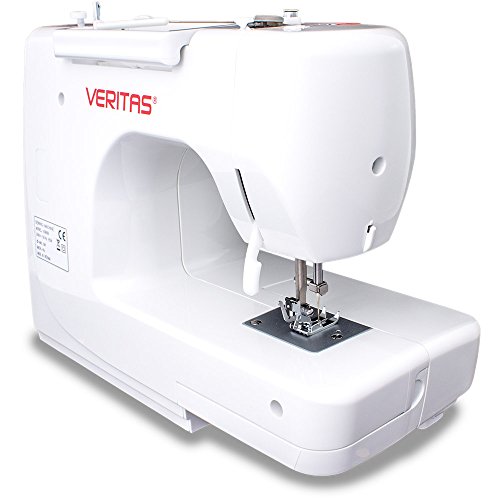 Veritas 1302 Josephine Nähmaschine, Kunststoff / Metall, Weiss / Rot, 38.5 x 17.5 x 28.0 cm - 8