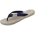 flite Daily Use Slippers For Women/Bathroom Slippers/Home Slippers/All day wear (Beige-Navy, numeric_5)