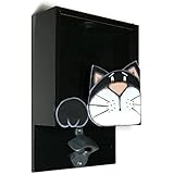 Décapsuleur mural avec chat noir - Décapsuleur chat - Décapsuleur bouteilles