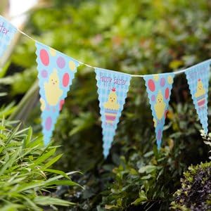 Easter Chick Paper Bunting 3.5 meters - great for any Easter Celebration
