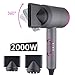 Produktbild QFXFL Negativ-Ionen-Haartrockner, 2000 W Hochleistungs-Home-Hotel-Profi-Salon-Haartrockner,Britishregulations