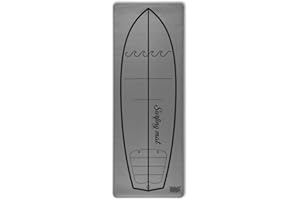 BALANCE BOARD PRO MADE IN ITALY Balance Board Pro, Surfing Mat - Surf Training pop-up - Migliora la tecnica pop-up - Tavola da surf - Tappetino da yoga per surfisti - antiscivolo ecologico