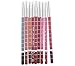 HHE 6 Pcs Waterproof Professional Lip Liner Pencil Long Lasting Lip Liner Pen RS.1399.00