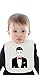 Justin Timberlake Suit Organic Baby Bib With Ties Medium