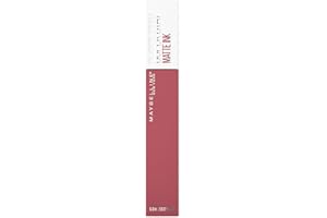 ‎MAYBELLINE Maybelline New York SuperStay Matte trwała, matowa pomadka do ust w płynie, lekka konsystencja, delikatny zapach, 175 Ringleader, 5 ml
