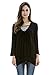 Bearsland Women's Breastfeeding and Nursing Top Black UK Size 10-12