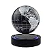 Produktbild XHHWZB Magnetschwebebahn Magnetschwebebahn Floating Rotating Drahtlose Übertragung Touch Control DREI Gänge Blue Globe Schwarz Plattform LED Anpassung Wohnkultur (Farbe : Style D)