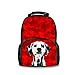 Produktbild Student Schule Bagpack Rucksack Cute Pet Cat Puzzle Filz Rucksäcke (Color : Dalmatian, Size : -)
