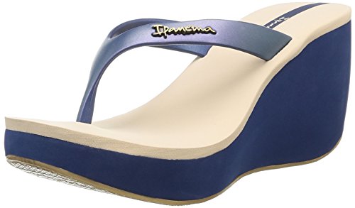 Ipanema Women's Samba Thong Sandals Blue Bleu (41059 Blue/Beige) 5