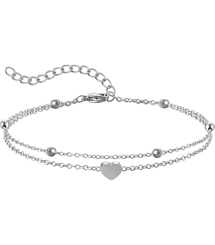 Bijou été Pied Chaîne De Cheville Dorée Fenja - Acier Inoxydable Avec Zirconium - Rallonge 5 Cm Chaîne De Cheville En Acier