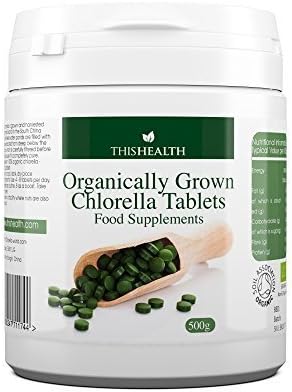 Organic Chlorella 500g - 1000 x 500mg Tablets