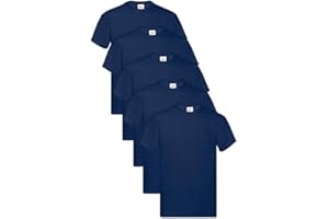 Fruit of the Loom Original T. T-Shirt (Pacco da 5) Uomo