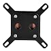 Produktbild ASHATA Computer CPU Water Block, Acryl Universal PC Wasserkühlung Block Waterblock Flüssigkeitskühler Wasserkühlblock mit Kupfer Basis für Intel CPU Wasserkühlung(Schwarz)