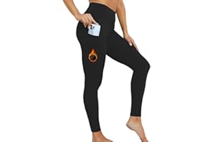 Cozyan Leggins Termicos Mujer Invierno Polar Mallas Leggins Termicos Mujer Invierno Forro Polar Grueso Mallas Deporte Push Up Pantalones Cintura Alta Calientes Elásticos Ropa