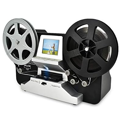 Rybozen Filmscanner: HD-XL-Film-Scanner & -Digitalisierer für Super 8 und 8 mm, Stand-Alone (8mm Filmscanner)