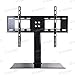 Produktbild TV Standfuss Universal Höhenverstellbar Ständer 37-55" 90-137cm Fernsehtisch Standfuß Halterung Fernsehständer LCD LED Flachbildfernseher Stand Aufsatz Tischständer
