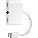 Tec-Digi Headphone Jack Adapter Audio Splitter,3-in-1 Headphone Adapter Compatible with iOS and iPhone Devices – Multifunctio
