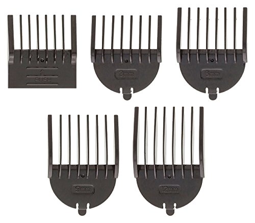 Akku Titan Herren / Damen Haarschneider Haarschneidemaschine Set + Aufsätze + Rasierer + Nasenhaar Trimmer Haar Schneide Maschine Cutter - 4