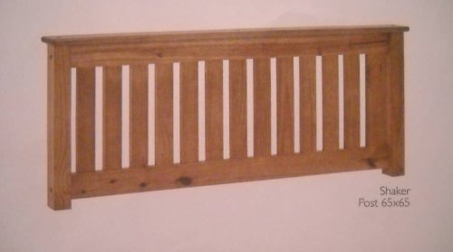 SHAKER 5FT KING SIZE SOLID PINE HEADBOARD 50% DISCOUNT FROM CENTURION PINE