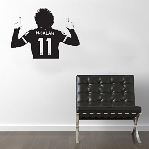 Salah Football Legends Wall Sticker Vinyl Transfer Decal 750 x 550mm