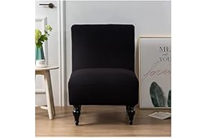 RTSFKFS Cubre Sofá de 1 Plaza Elástica Funda para Sillón sin Brazos, Funda para Silla de Club Funda Reclinable Funda de Sofá Individual Lavable,Modernas Fundas Protectoras para Chesters
