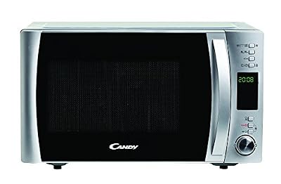 Candy cmxc 25dcs – Four micro-ondes combiné avec grill et Cook in App, 40 programmes automatiques, 2000 W, Couleur Silver