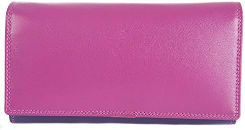GOLUNSKI GRAFFITI 'CHINA ROSE' SOFT LEATHER LARGE WOMENS PURSE WALLET 7-146