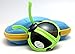Hot Sale Seven-Spotted Ladybugs Folding Baby Sunglasses-Green Frame