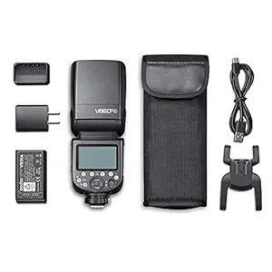 Godox V860III-C Camera Flash Light Wireless TTL Transmitter/Receiver Speedlite GN60 1/8000s HSS Built-in 2.4G Wireless X System Replacement for Canon 1DX/5D Mark III/5D Mark II Cameras