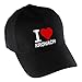 Produktbild Baseballcap Classic I Love Kronach schwarz